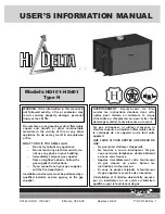 Raypak HI DELTA HD101 THRU 2342B User'S Information Manual preview