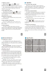 Предварительный просмотр 2 страницы Rayrun P20 Instruction Manual