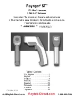 RayTek Raynger ST 20 Pro Manual preview