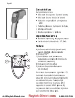 Preview for 26 page of RayTek Raynger ST 20 Pro Manual