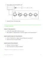 Предварительный просмотр 5 страницы Razer AETHER LAMP PRO Master Manual