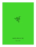 Razer VIPER V2 PRO Master Manual preview