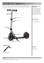 Предварительный просмотр 4 страницы Razor A6 Owner'S Manual