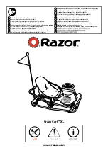 Razor Crazy Cart XL Manual preview