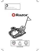 Preview for 1 page of Razor Crazy Cart Manual