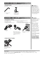 Preview for 3 page of Razor DUNE BUGGY Owner'S Manual