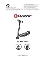 Razor E90 Series User Manual preview