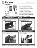 Razor Ground Force Controller Installation Manual preview