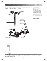 Preview for 3 page of Razor Kix Owner'S Manual