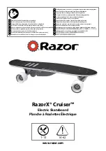 Razor RAZORX CRUISER Manual preview