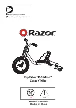 Razor RIPRIDER 360 MINI Quick Start Manual предпросмотр