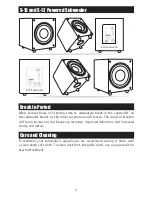 Preview for 4 page of RBH Sound S-10 Owner'S Manual