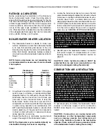 Preview for 3 page of RBI DOMINATOR Series Installation And Operation Manual