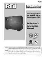 RBI DOMINATOR Series User Manual preview