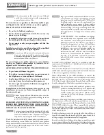 Preview for 2 page of RBI DOMINATOR Series User Manual