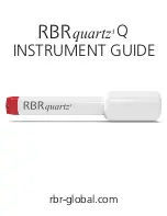 RBR quartz3 Q Instrument Manual preview