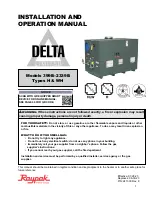 Rheem Raypak Delta Limited 399B Installation And Operation Manual preview