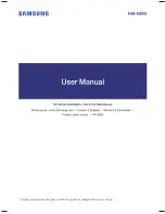 S Audio HW-K850 User Manual предпросмотр