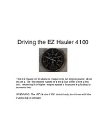 Предварительный просмотр 16 страницы S.D.P. EZ Hauler 4100 Training & Procedure Manual