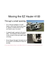 Preview for 23 page of S.D.P. EZ Hauler 4100 Training & Procedure Manual