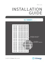 S-Energy SC Series Installation Manual preview