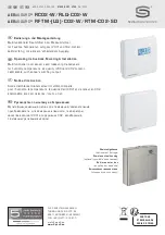 S+S Regeltechnik AERASGARD RCO2-W Operating Instructions, Mounting & Installation preview