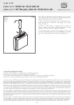 Preview for 31 page of S+S Regeltechnik AERASGARD RCO2-W Operating Instructions, Mounting & Installation