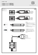 Предварительный просмотр 2 страницы S+S Regeltechnik Thermasgard RPTM 1 Operting Instructions, Mounting & Installation