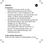 Preview for 12 page of S2G TRAVEL User Manual