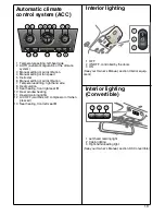 Предварительный просмотр 19 страницы Saab 9-3 Quick Reference Manual