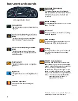 Preview for 6 page of Saab 9-5 Quick Reference Manual