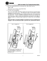 Предварительный просмотр 12 страницы Saab 900 Convertible Manual