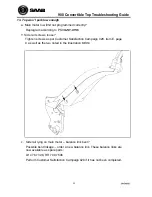 Предварительный просмотр 21 страницы Saab 900 Convertible Manual