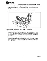 Предварительный просмотр 23 страницы Saab 900 Convertible Manual