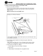 Предварительный просмотр 30 страницы Saab 900 Convertible Manual