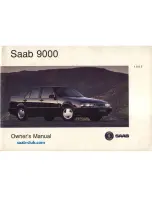 Saab 9000 1995 Owner'S Manual preview