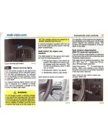 Preview for 17 page of Saab 9000 1995 Owner'S Manual