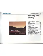 Preview for 59 page of Saab 9000 1995 Owner'S Manual