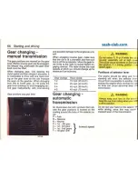 Preview for 64 page of Saab 9000 1995 Owner'S Manual