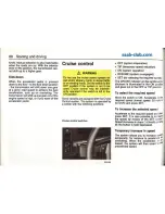 Preview for 65 page of Saab 9000 1995 Owner'S Manual