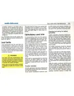 Preview for 97 page of Saab 9000 1995 Owner'S Manual