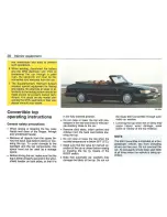 Preview for 30 page of Saab 9001994 Owner'S Manual