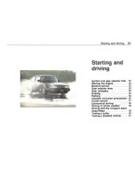 Preview for 51 page of Saab 9001994 Owner'S Manual