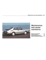 Preview for 95 page of Saab 9001994 Owner'S Manual