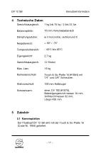 Предварительный просмотр 23 страницы Sachtler DV 12 SB Manual