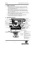 Предварительный просмотр 3 страницы Sachtler Video 25 II Manual