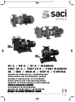 Saci Pumps CF-2 Installation And Maintenance Manual предпросмотр