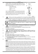 Предварительный просмотр 50 страницы Saci FEKA VS Instruction For Installation And Maintenance