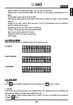 Предварительный просмотр 25 страницы Saci OPTIMA Installation And Maintenance Manual