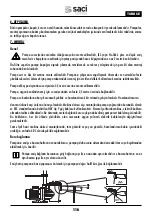 Предварительный просмотр 118 страницы Saci OPTIMA Installation And Maintenance Manual